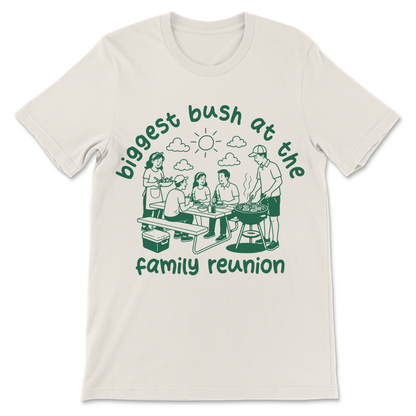 Offensive women's meme shirt featuring an inappropriate family-themed slogan.
