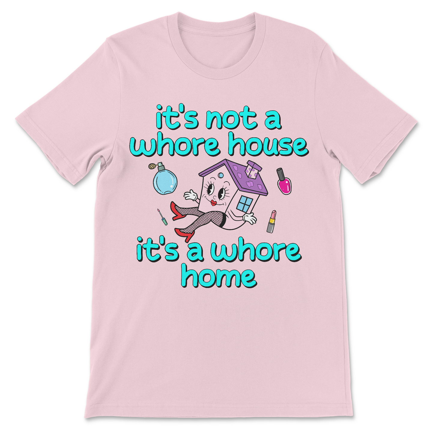 Adult humor shirt with controversial sex worker joke
