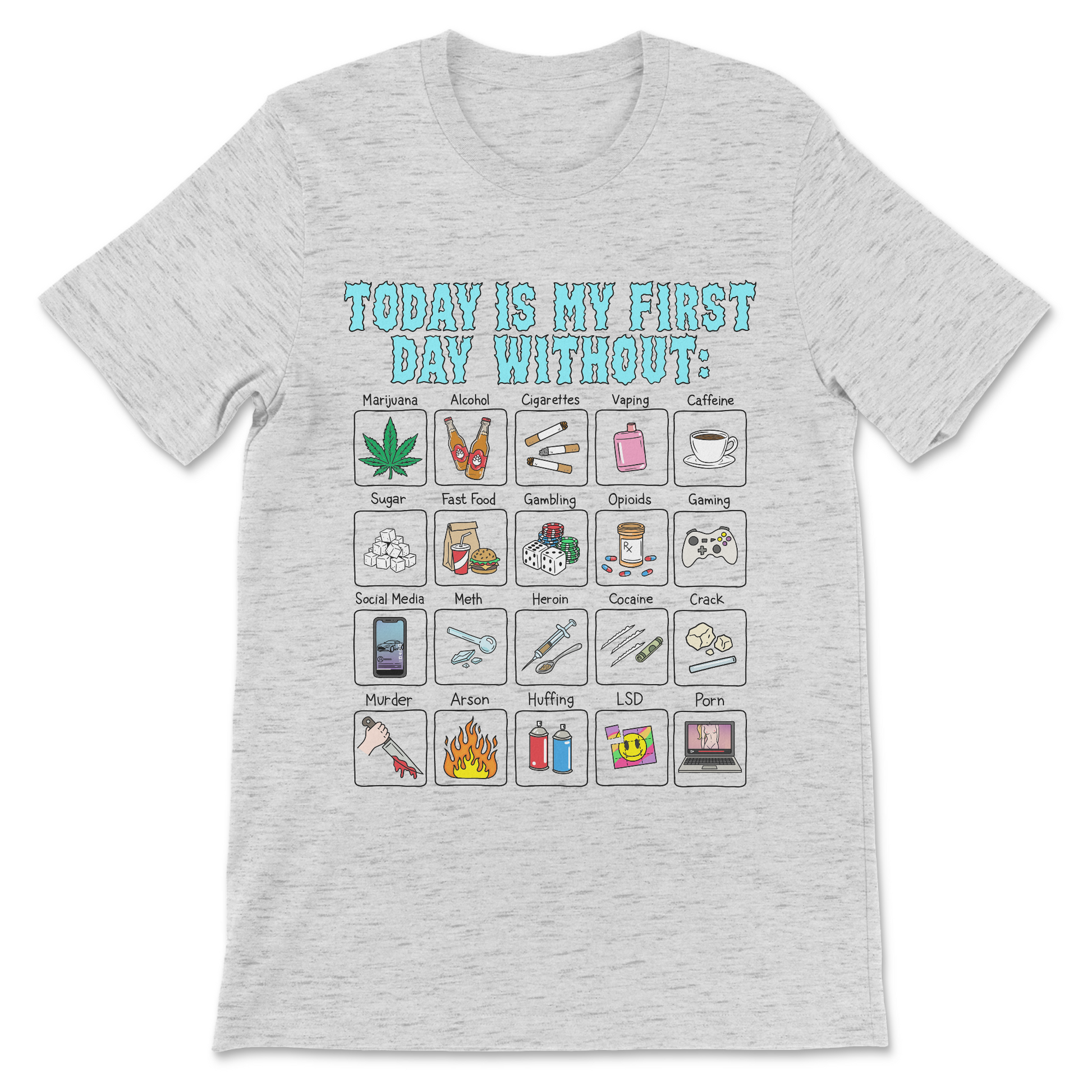today is my first day without funny tshirt