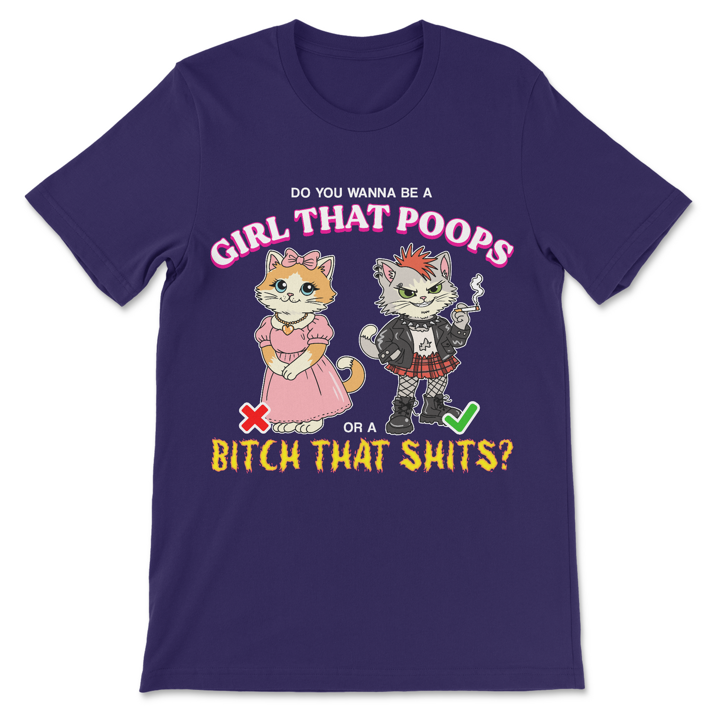 funny women's inappropriate shirt with funny offensive quote