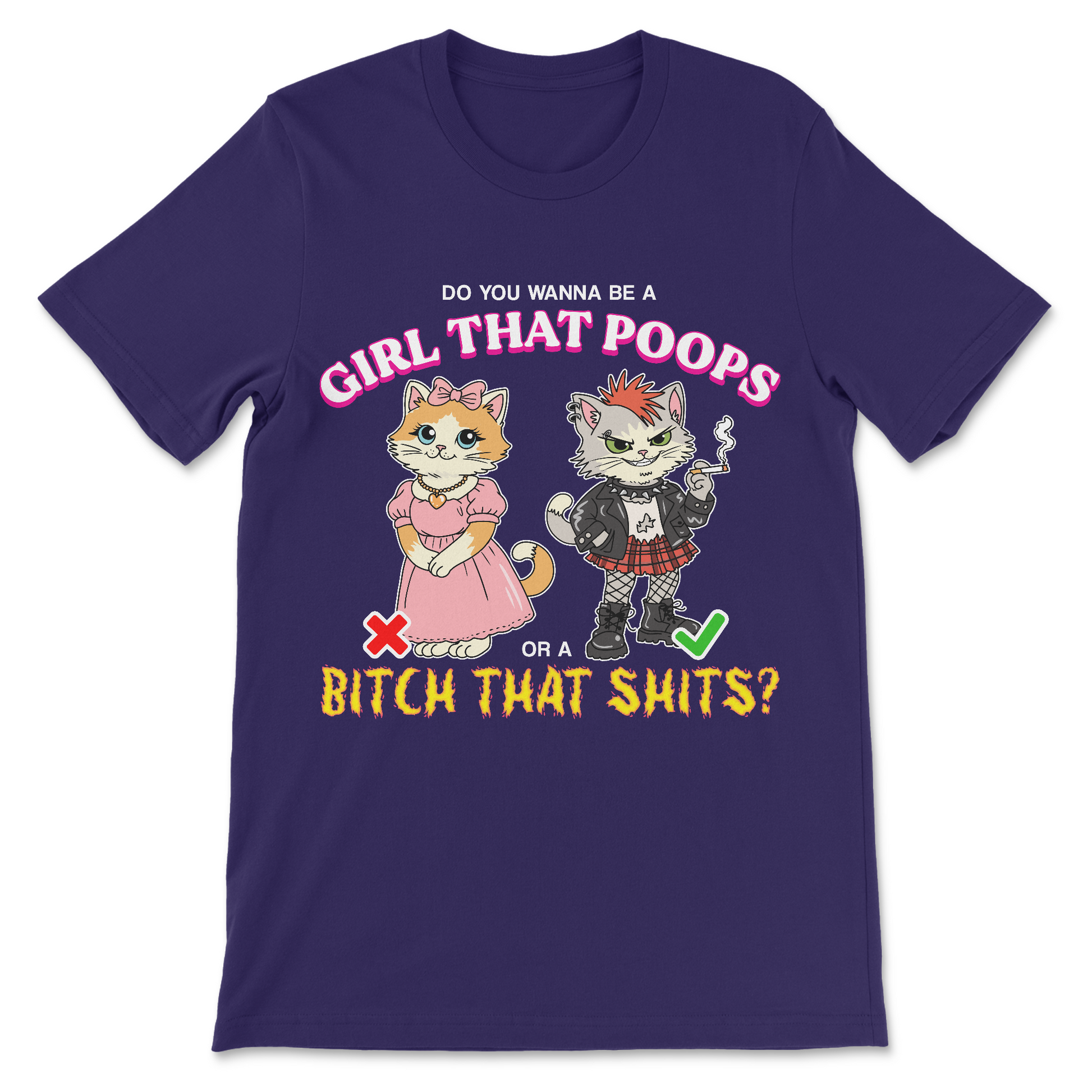 funny women's inappropriate shirt with funny offensive quote
