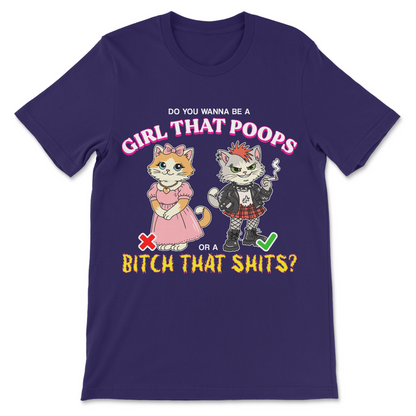 funny women's inappropriate shirt with funny offensive quote