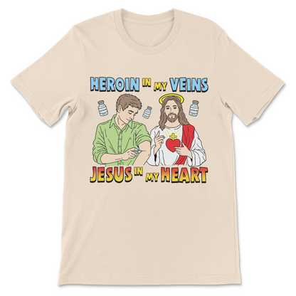 offensive shirt featuring a Jesus meme 