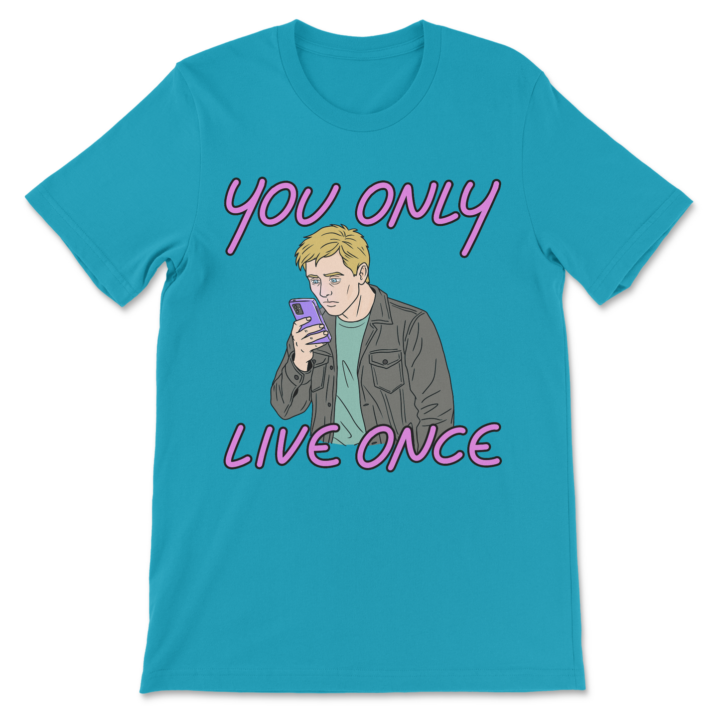 funny phone addiction tshirt