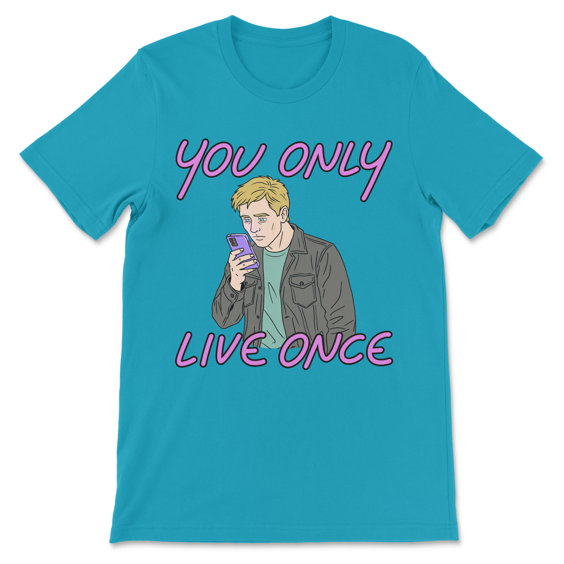 funny phone addiction tshirt